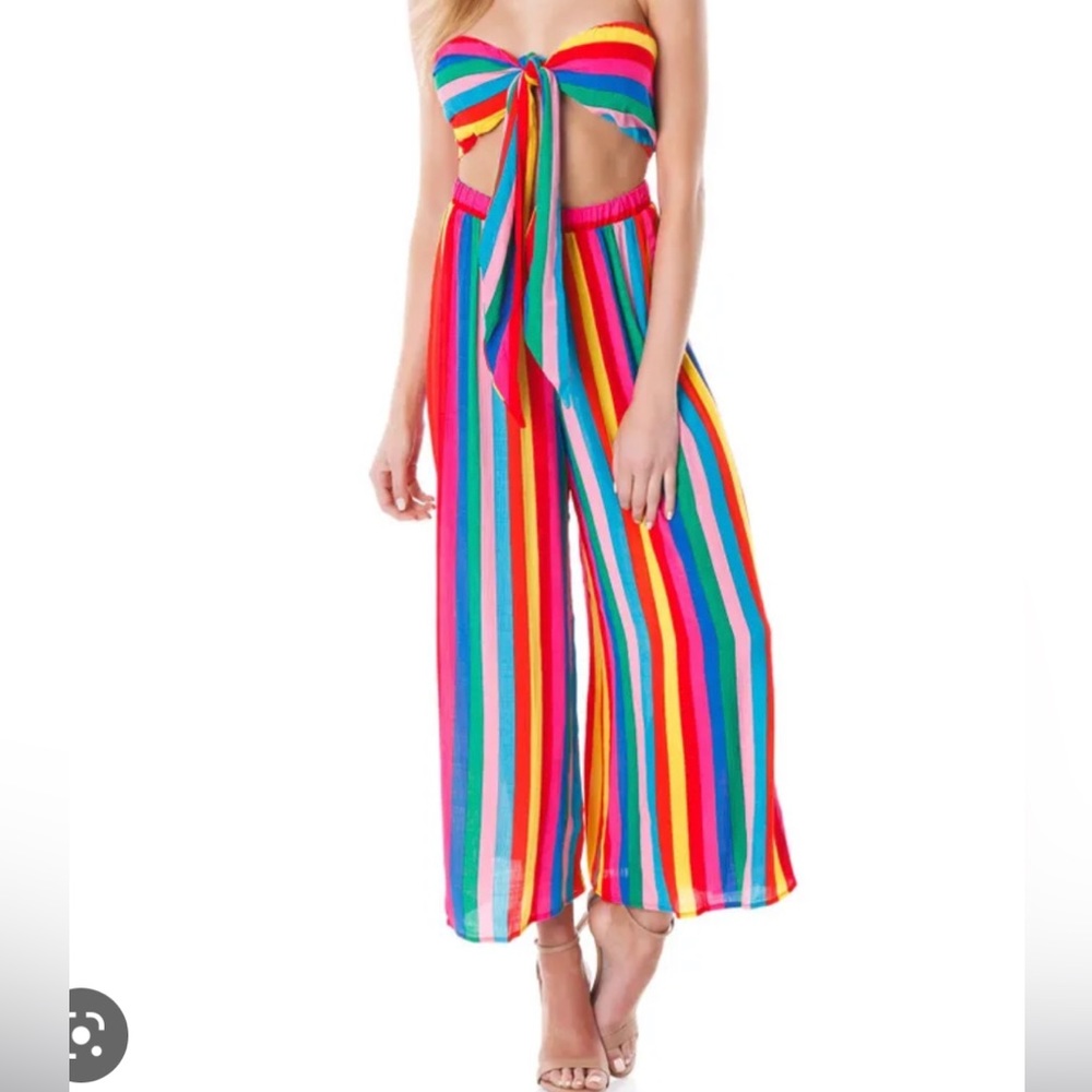 Show Me Your Mumu Explorer Pants in Tulum Stripe Size XS